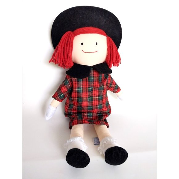 Vintage 1990 Madeline Plush Doll 20 Inches - Picture 2 of 5